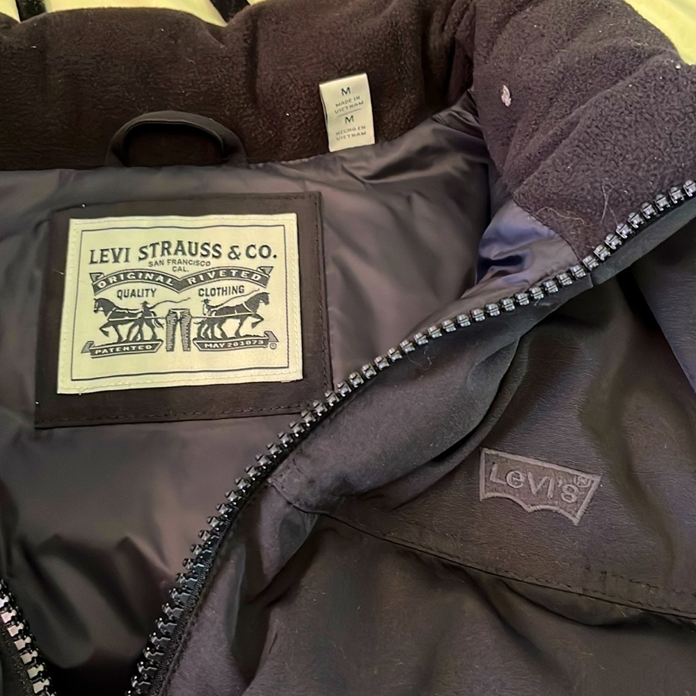 Levi's Men's Arctic Cloth Retro Bubble Puffer Jacket